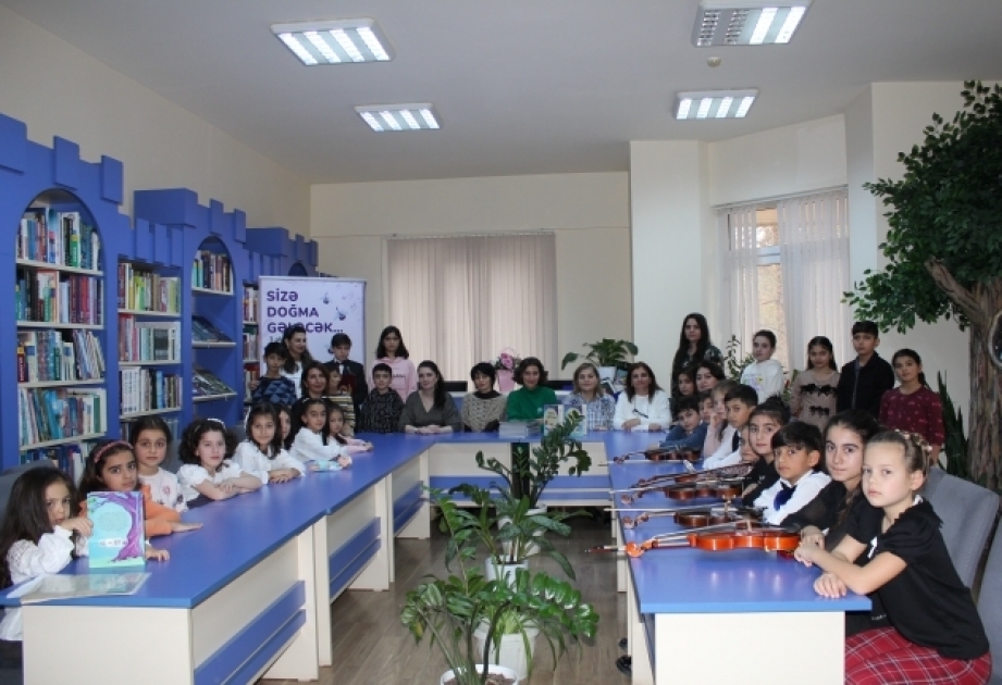 “Doğma mahnılar” uşaq kitabının təqdimatı olub