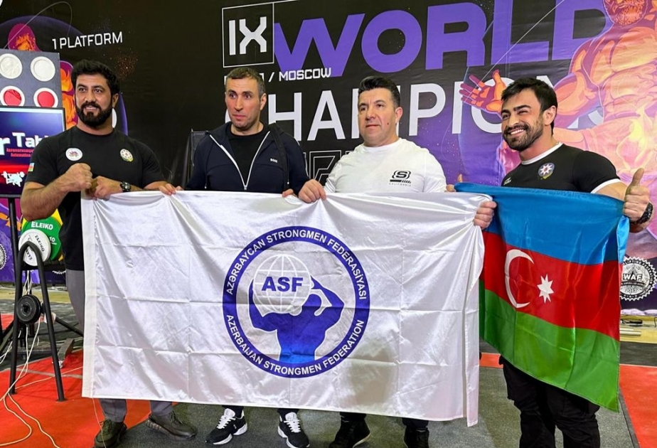 Azərbaycan Stronqmen Federasiyası dünya çempionatında yüksək nəticələrə imza atıb