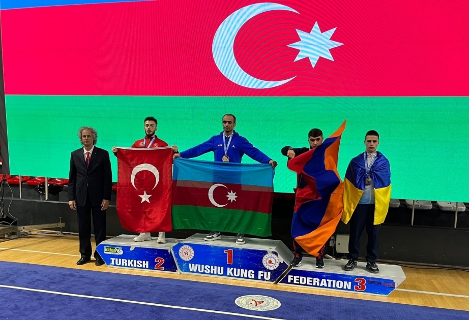 Сборная Азербайджана по ушу кунг-фу завоевала 9 медалей на чемпионате Европы