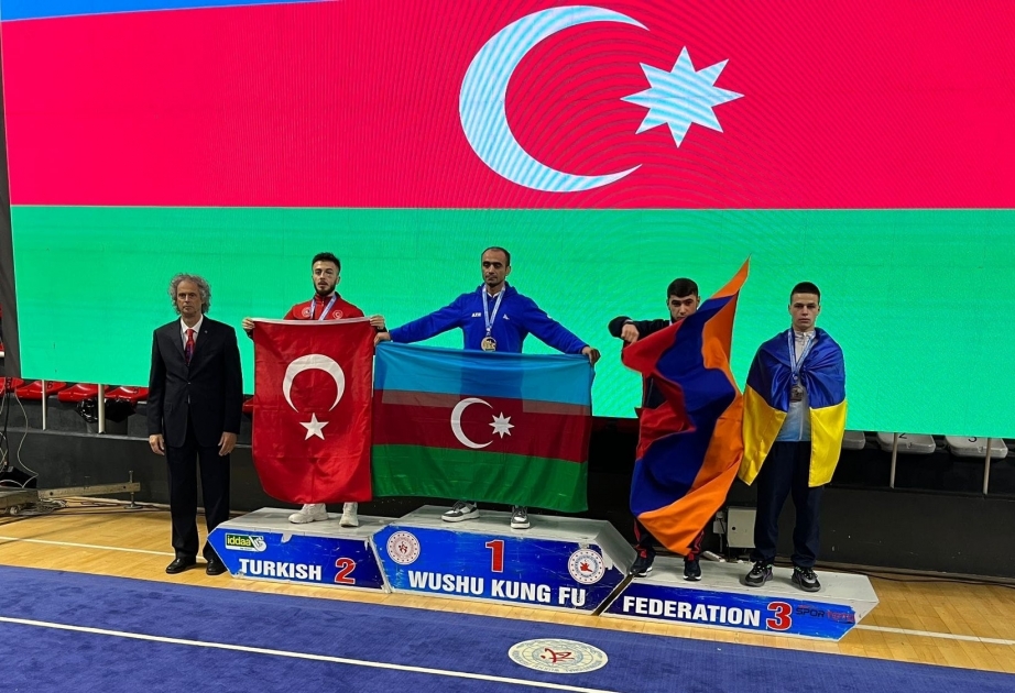 Azerbaijani wushu kung fu team bring home nine European medals from Türkiye