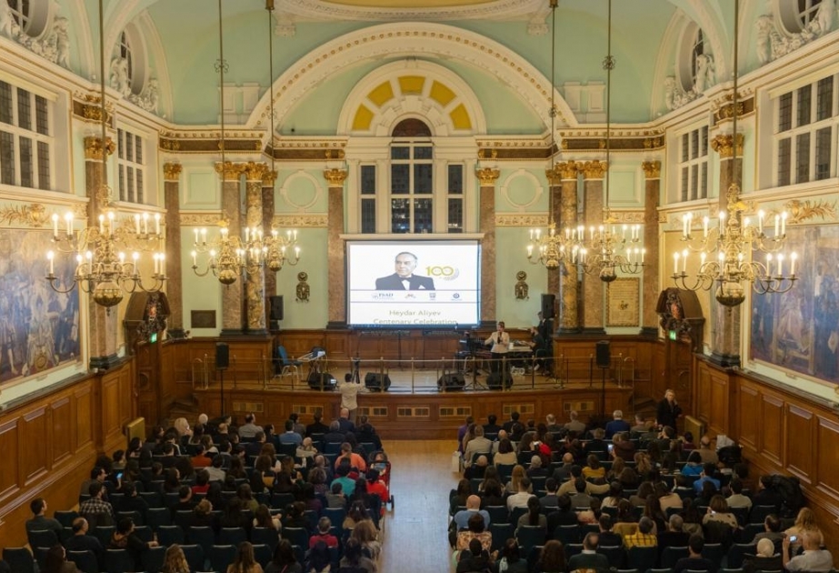 Londonda Heydər Əliyevin 100 illik yubileyi qeyd edilib