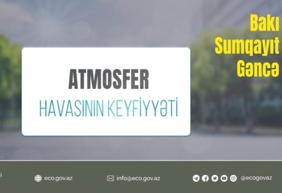 Концентрация угарного газа в атмосферном воздухе Баку превысила норму