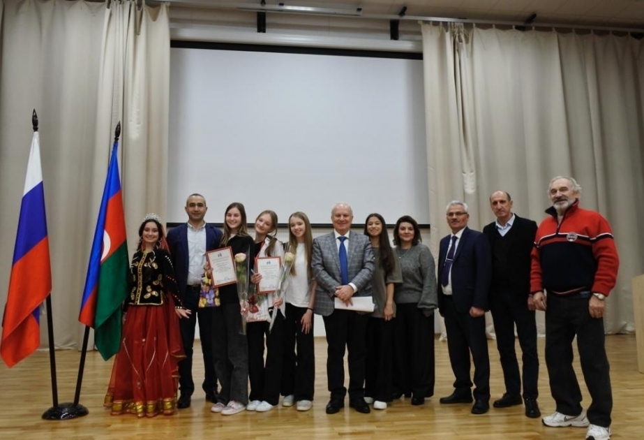 Moskvada “Azərbaycan Rusiya məktəbliləri və tələbələrinin gözü ilə” mövzusunda müsabiqə keçirilib
