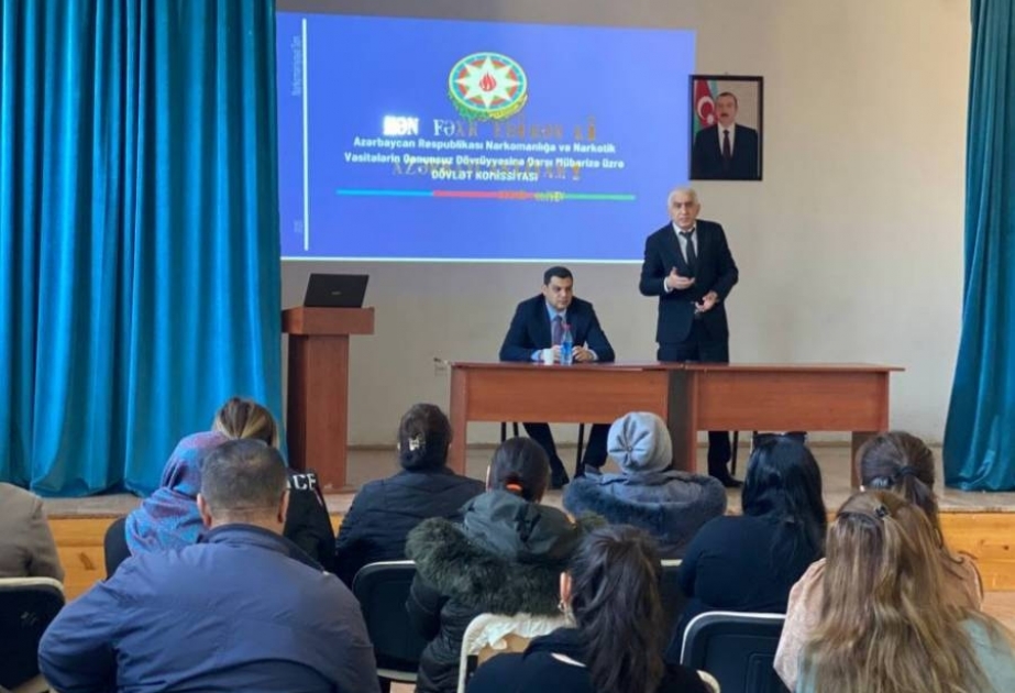 Valideynlər narkotik vasitələrin sağlamlığa zərərli təsiri barədə məlumatlandırılıblar