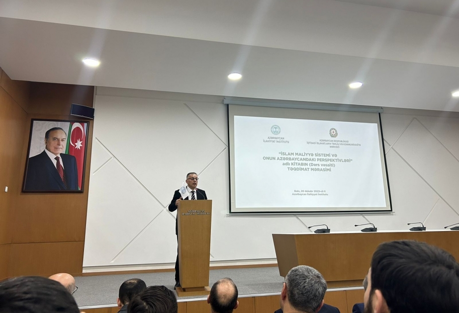 İslam maliyyəsinə dair dərs vəsaitinin təqdimatı olub