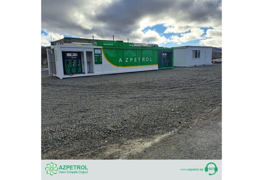®  Azpetrol abre una gasolinera modular en la ciudad Khankandi