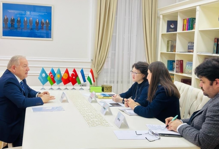 President of Turkic Culture and Heritage Foundation meets with Hulusi Kilic