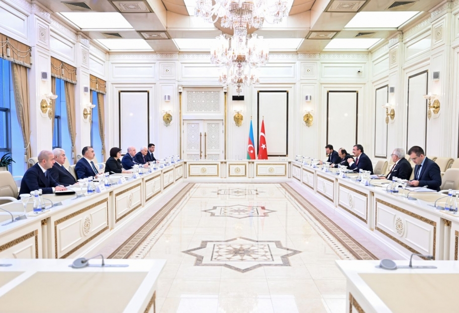 Turkish Vice President visits Azerbaijan`s Milli Majlis