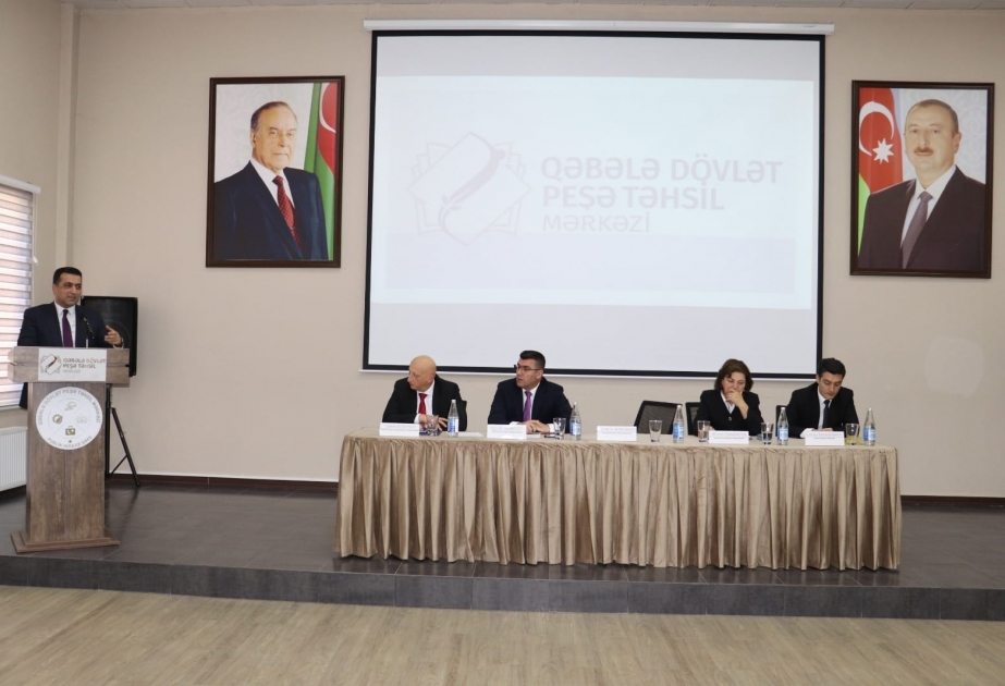 Qəbələdə peşə təhsilinə dair regional konfrans keçirilib