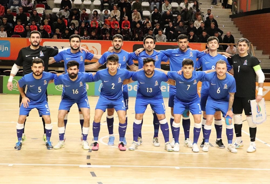 Elit mərhələ: Futzal üzrə Azərbaycan millisi Niderlanda uduzaraq mübarizəni dayandırıb