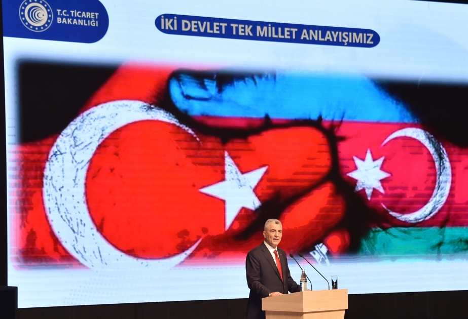 Türkiyəli nazir: Ötən il Türkiyə ilə Azərbaycan arasında ticarət həcmi 6,5 milyard dollar olub