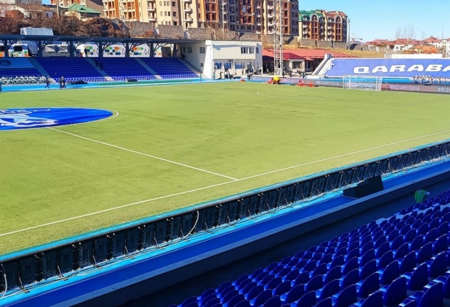 FC Qarabag bestreitet heute sein historisches Spiel im Khankendi-Stadion