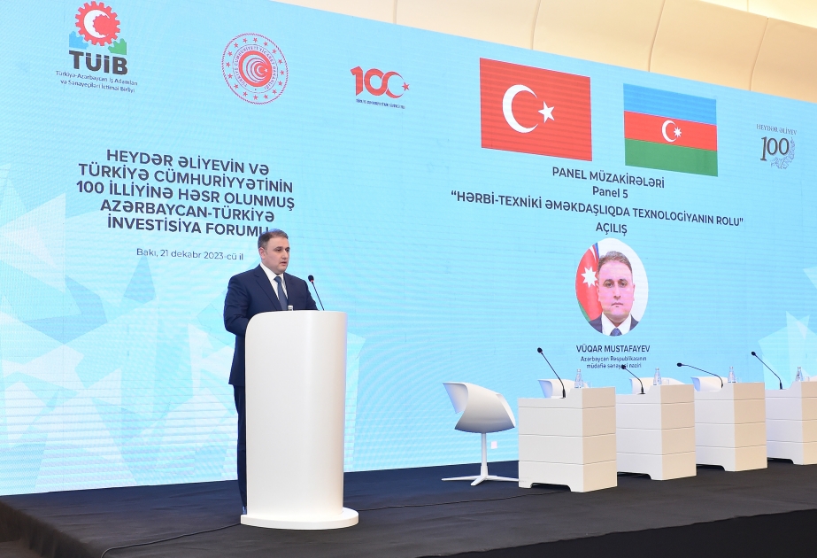 Müdafiə sənayesi naziri: Ölkəmiz rəqabətədavamlı məhsullar istehsal etmək qabiliyyətindədir
