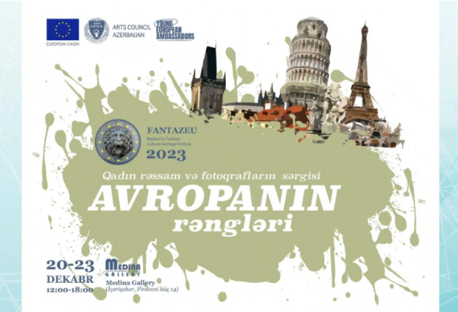 Se inaugura la exposición "Colores de Europa" en Bakú