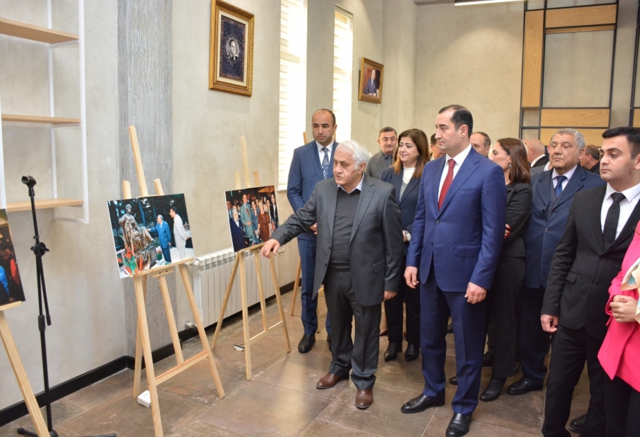Şamaxıda “Heydər Əliyev və mədəniyyət” adlı sərgi keçirilib