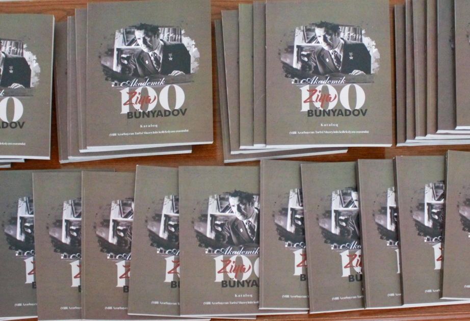 Tarix Muzeyində “Akademik Ziya Bünyadov-100” kataloqunun təqdimatı olub