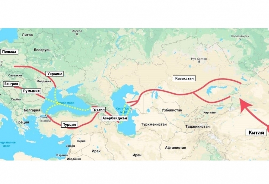 كازاخستان تبدأ انشاء سكة حديد جديد الى الصين