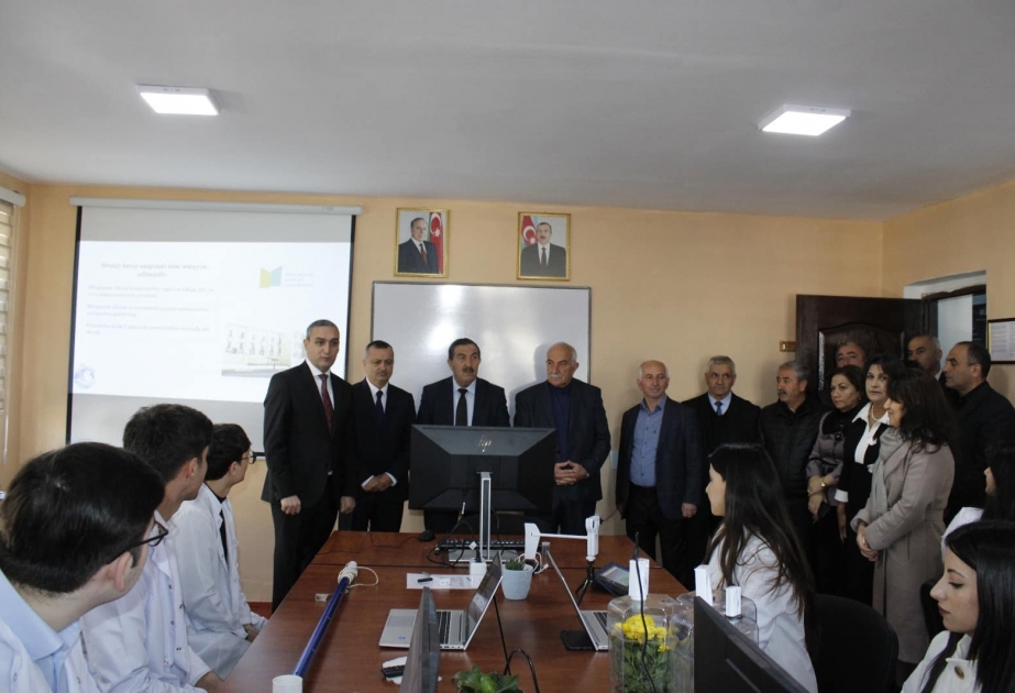 Mingəçevir Dövlət Universitetində GEOLAB laboratoriyasının açılışı olub