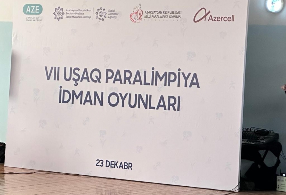 VII Uşaq Paralimpiya İdman Oyunlarının qalibləri mükafatlandırılıb - YENİLƏNİB