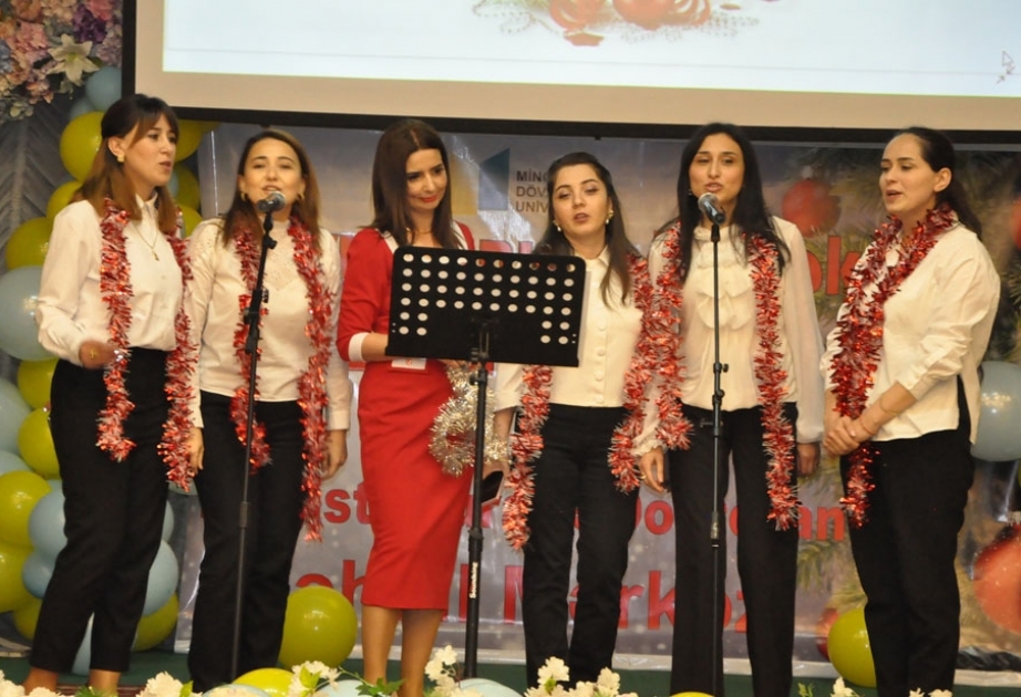 Həmrəylik Günü və Yeni il münasibətilə MDU-da bayram tədbiri keçirilib
