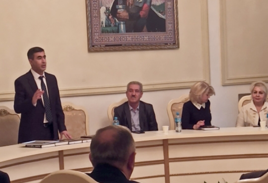 AYB-də “Sadıq Qarayevin əsərlərində Heydər Əliyev ideyaları və azərbaycançılıq” mövzusunda tədbir keçirilib