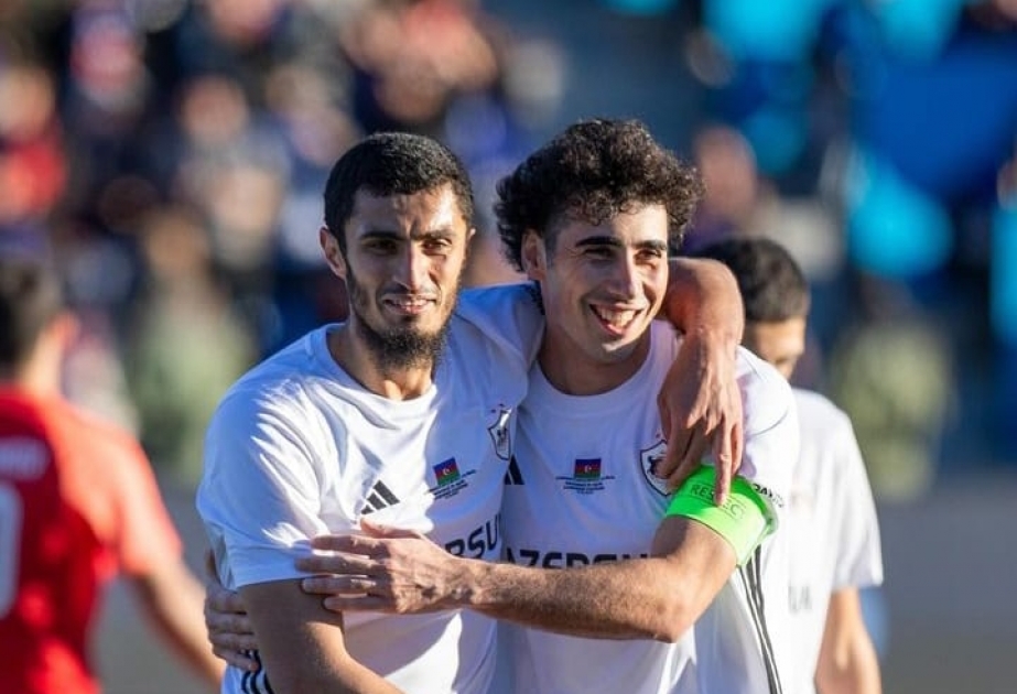 UEFA Xankəndidəki tarixi oyundan paylaşım edib