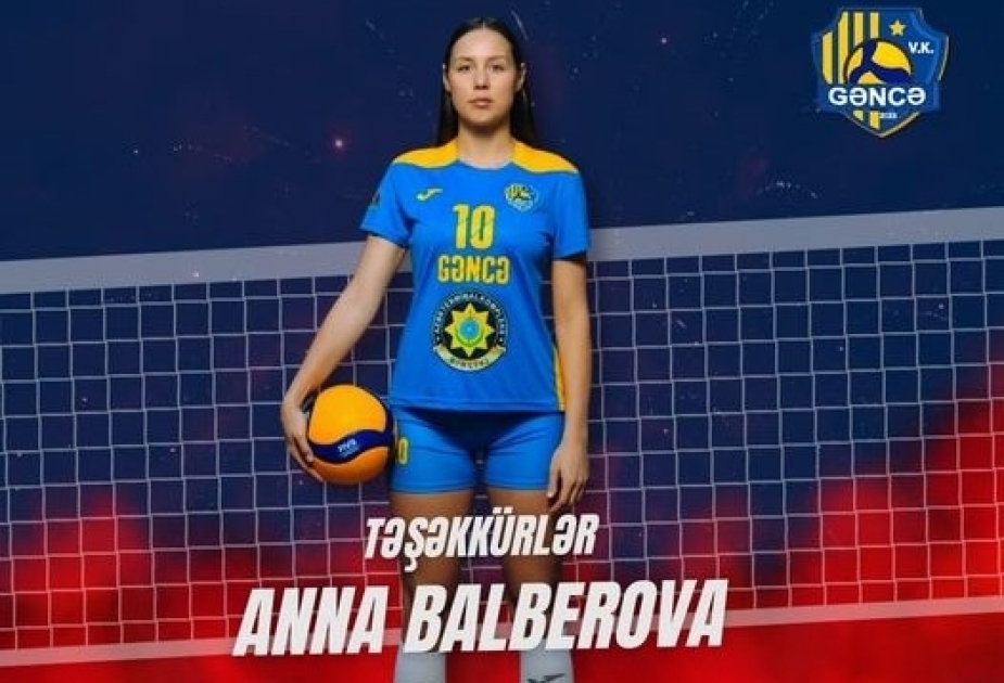 “Gəncə” klubu rusiyalı voleybolçu ilə yollarını ayırıb