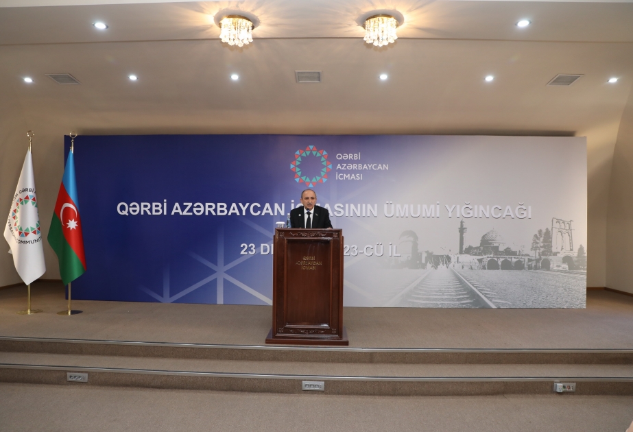 Qərbi Azərbaycan İcmasında ümumi yığıncaq keçirilib, qurumun saytı təqdim olunub