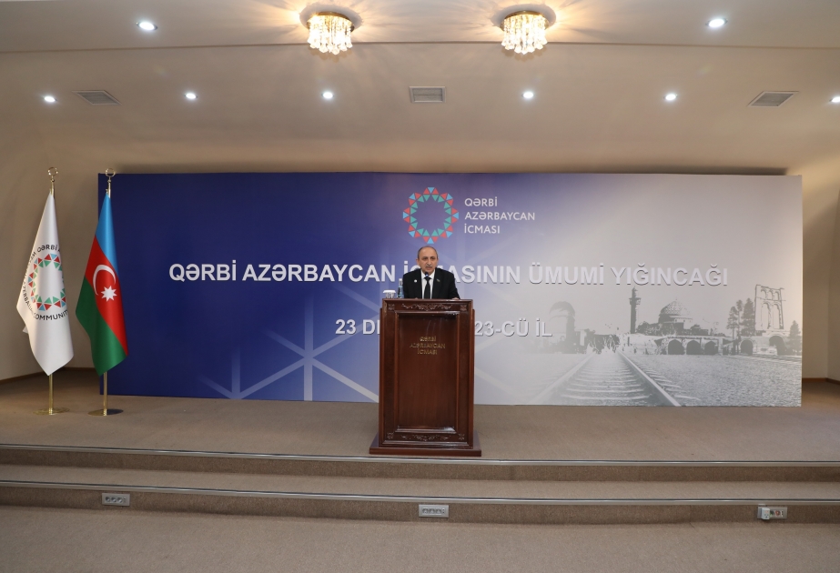 Состоялось собрание Общины Западного Азербайджана, презентован сайт структуры