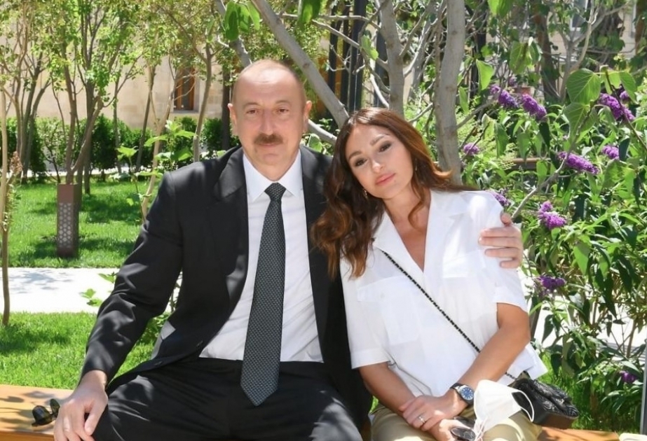 Mehriban Aliyeva partage une publication relative à l’anniversaire du président Ilham Aliyev