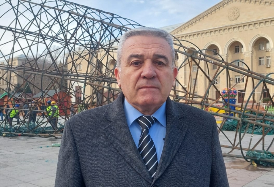 MKTİB rəsmisi: Güclü külək Gəncədə 39 ağacı aşırıb, 12 binanın dam örtüyünü dağıdıb VİDEO