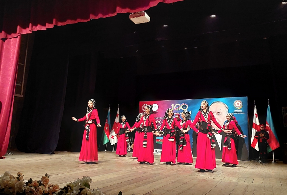 Gürcüstanın Marneuli şəhərində tədbir: “Heydər Əliyev və Azərbaycan-Gürcüstan mədəni əlaqələri”