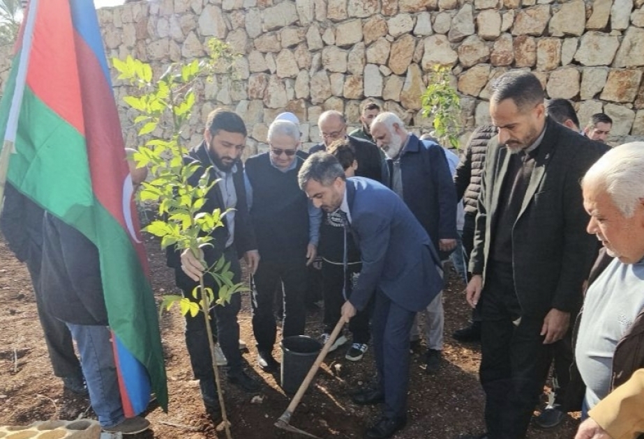 Livanda Ulu Öndər Heydər Əliyevin adını daşıyan bağın açılışı olub