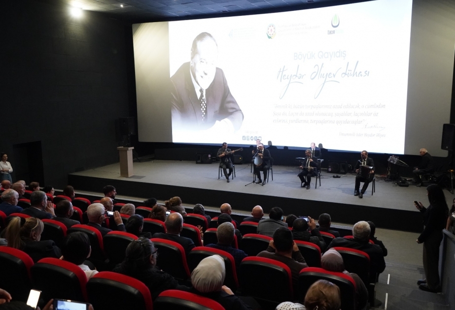В Лачине прошло мероприятие «Великое возвращение: гений Гейдара Алиева»