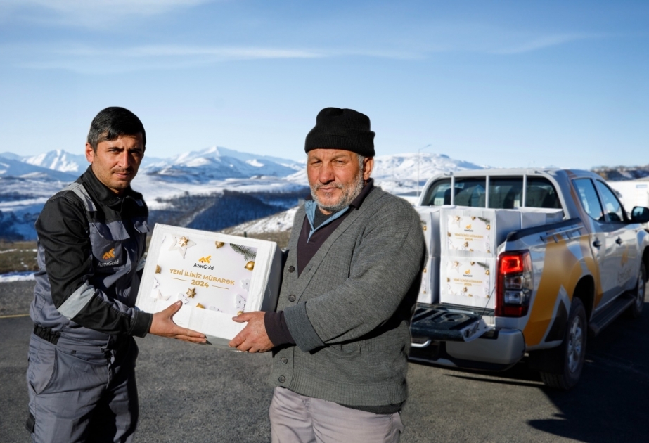 AzerGold поздравил малоимущие семьи в Дашкесане