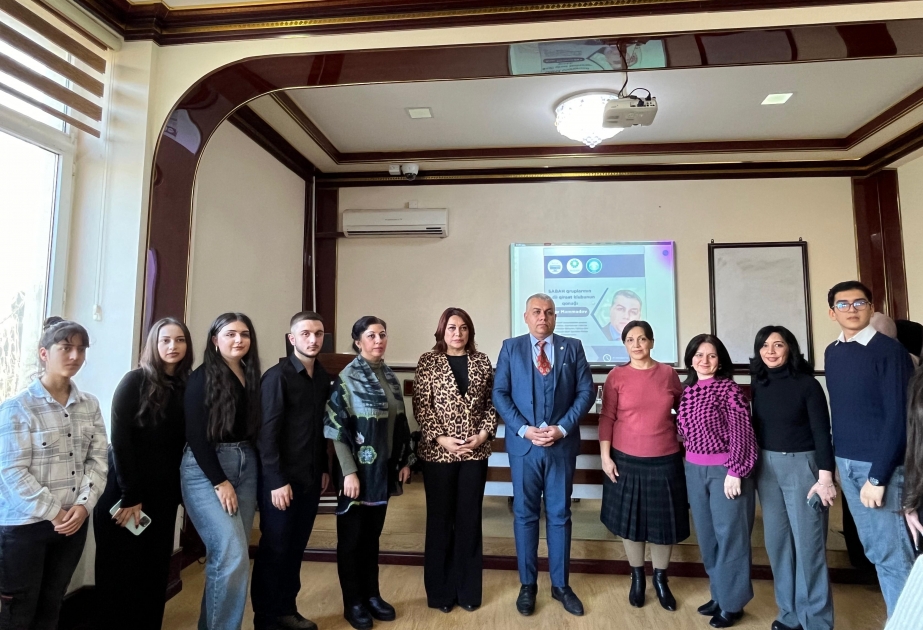 BDU-da şair-publisist Anar Məmmədovla görüş