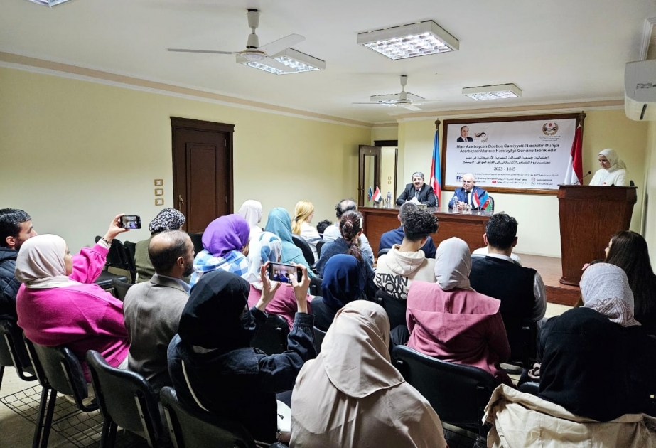 Qahirədə Dünya Azərbaycanlılarının Həmrəyliyi Günü qeyd edilib