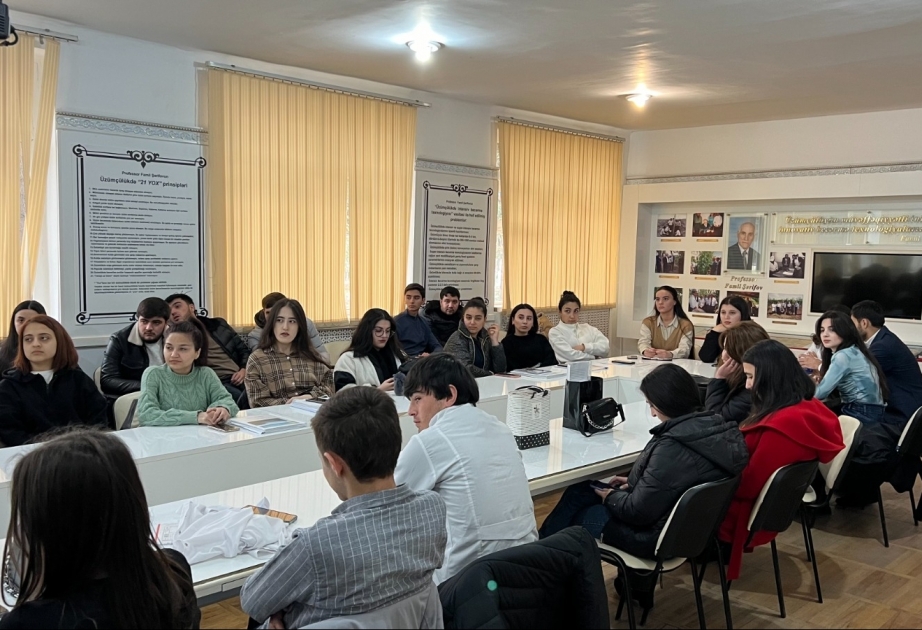 Aqrar Universitetdə AFAQ layihəsi çərçivəsində görüş keçirilib