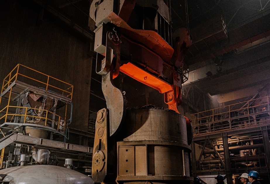 ®  "Baku Steel Company" QSC Vakuum qazsızlaşdırma qurğusunu istifadəyə verib VİDEO