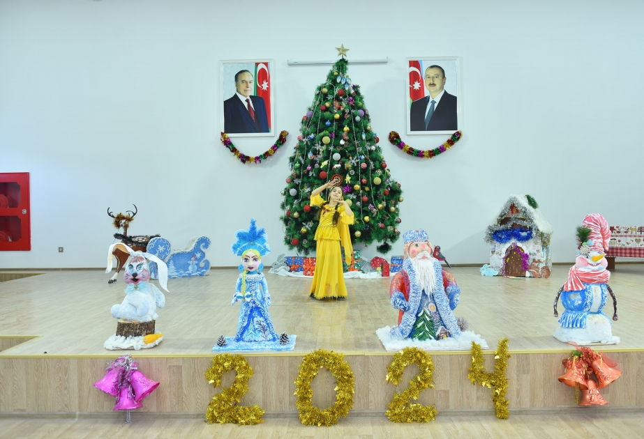 İnternat şagirdlərinin bayram sevinci
