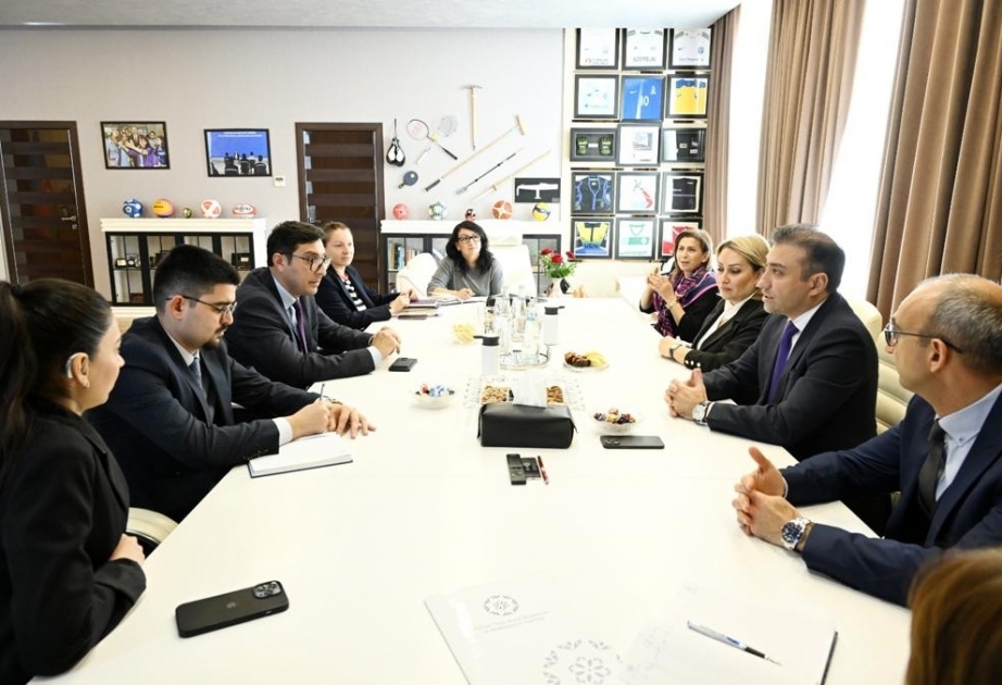 Фарид Гаибов встретился с президентом Азербайджанского дефлимпийского комитета