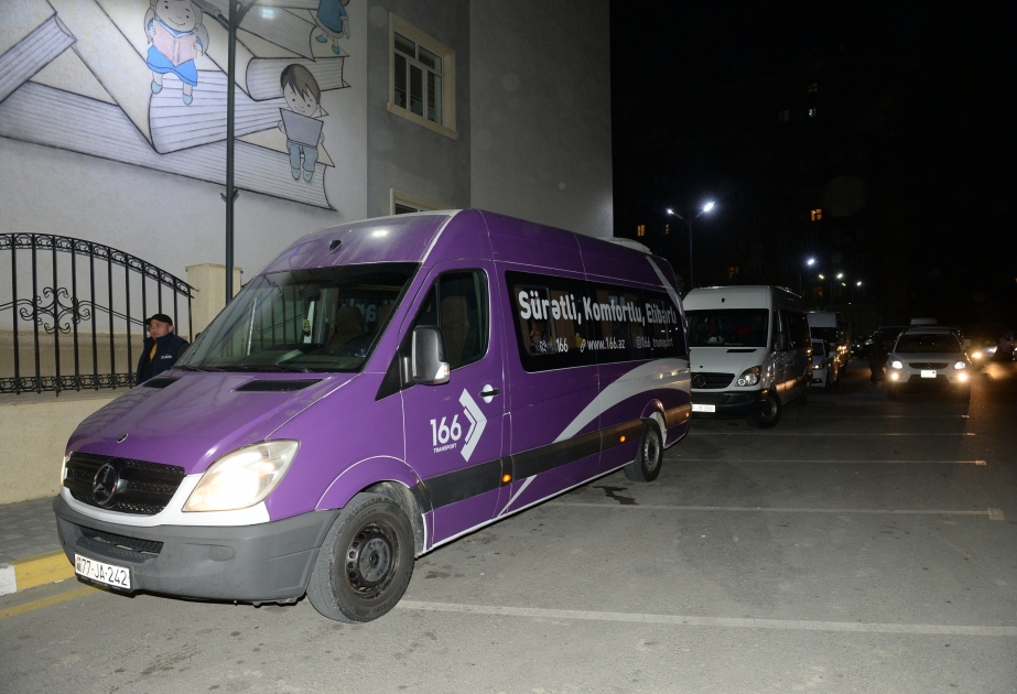 Otro grupo de reasentados partió hacia la ciudad de Lachin