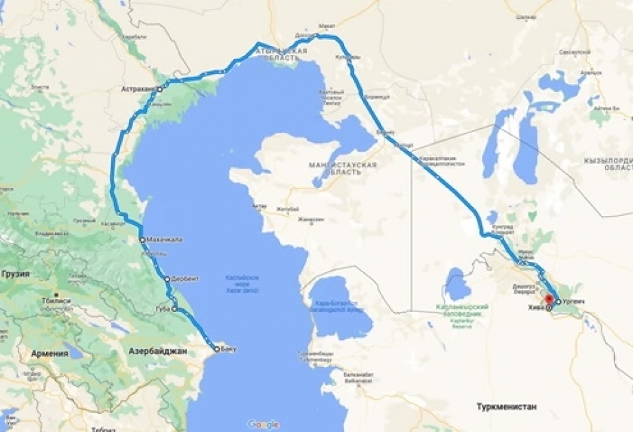 По территории Азербайджана, России, Казахстана и Узбекистана состоится международный автопробег