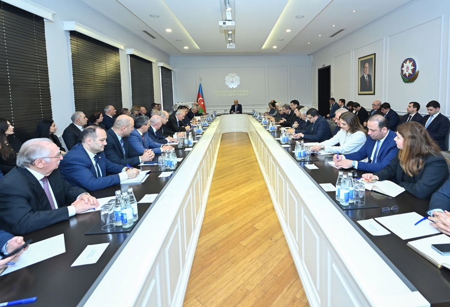 Elm və təhsil naziri rektorlarla görüşüb