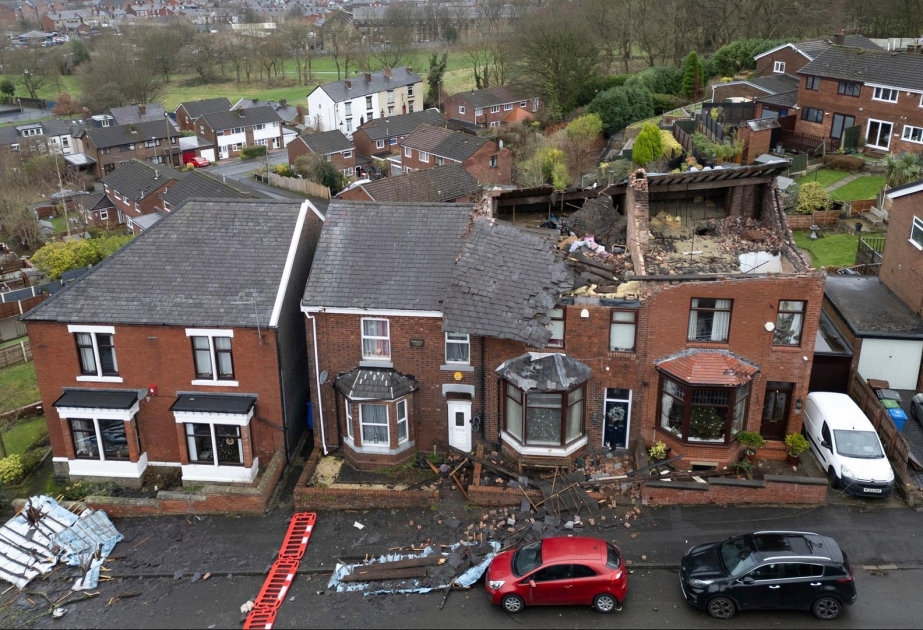 Großbritannien: Sturm richtet große Schäden im Großraum Manchester an