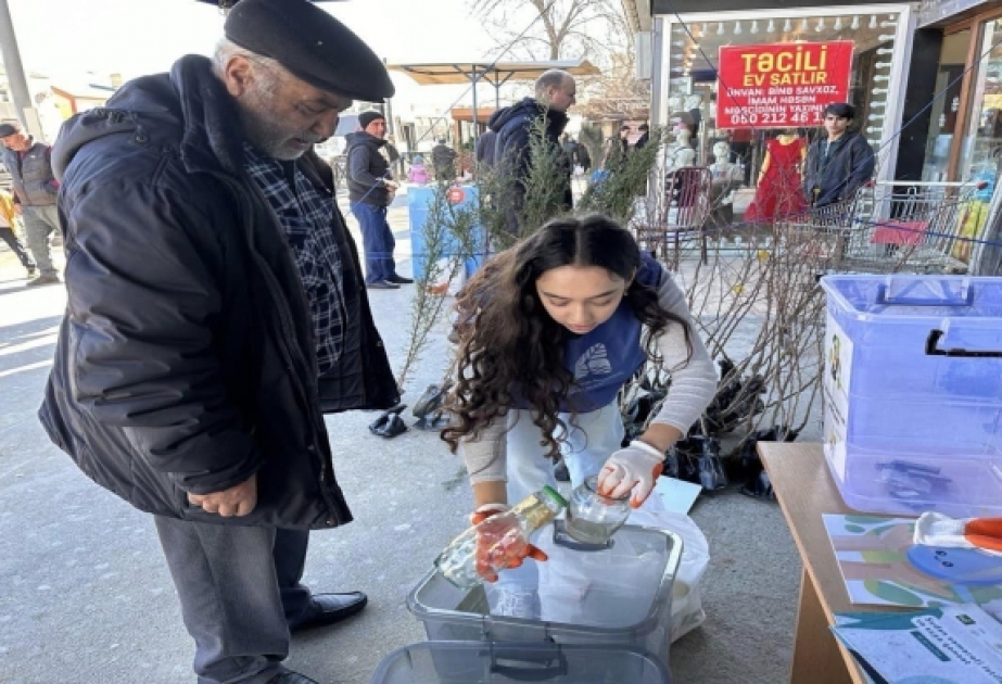 İlin sonuncu “Tullantıları tingə dəyiş” aksiyası keçirilib