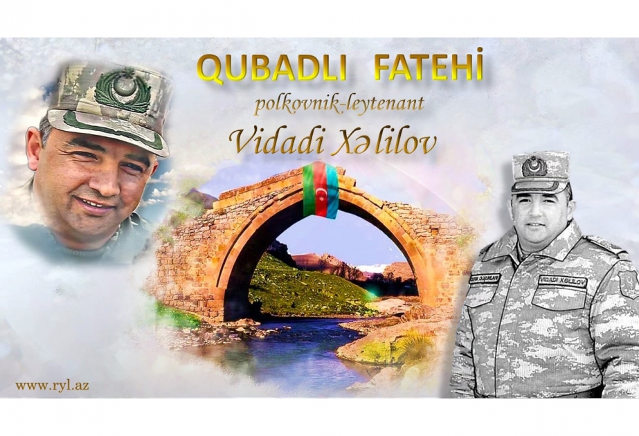 Şəhid polkovnik-leytenant Vidadi Xəlilovun xatirəsinə həsr olunmuş “Qubadlı fatehi” adlı videomaterial istifadəçilərə təqdim edilib