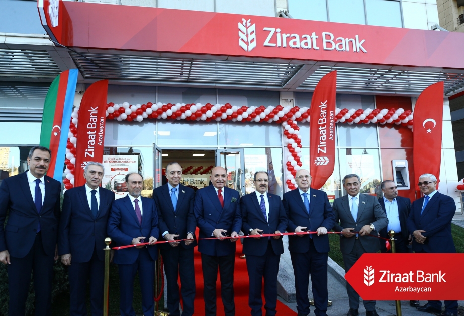 ®  “Ziraat Bank Azərbaycan” Bakının Babək prospektində sayca 8-ci filialının açılışını edib