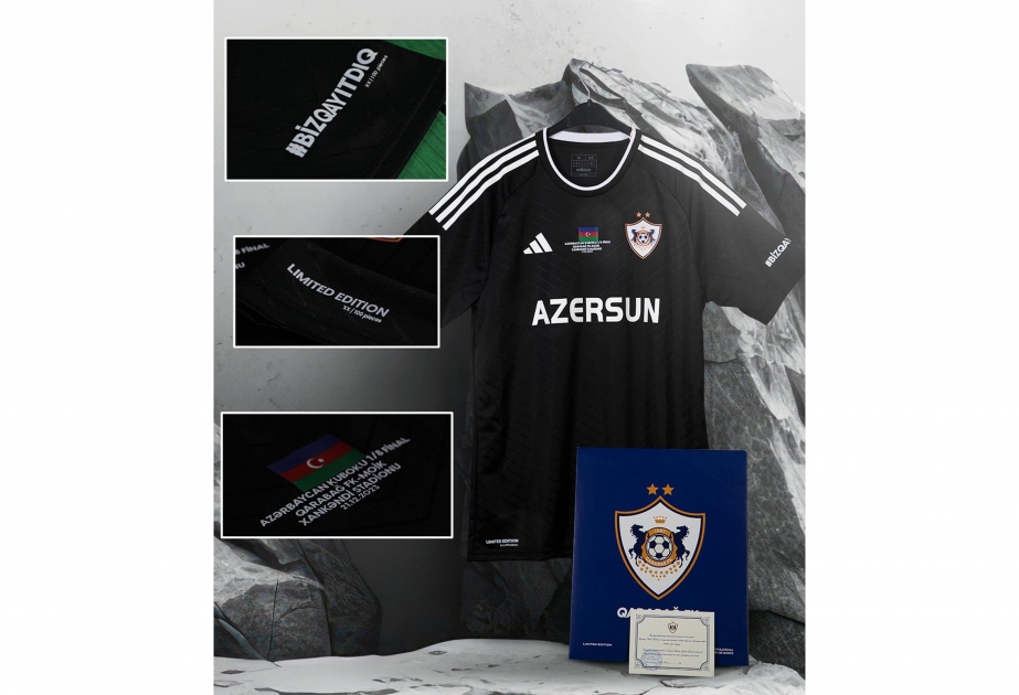 “Qarabağ”ın Xankəndidəki oyun üçün hazırlanmış formaları satışa çıxarılıb
