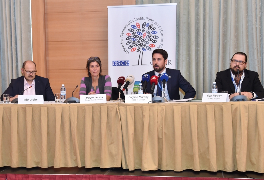 Eoghan Murphy: OSCE/ODIHR opened an election observation mission for presidential election in Azerbaijan
